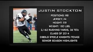 Cibolo Steele Knights RB #4 Justin Stockton (Senior Highlights)