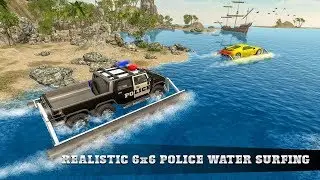 6x6 Police Water Surfer Gangster Chase - Android Gameplay - Free Car Games To Play Now