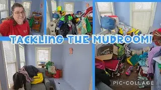 Cleaning & Organizing the Mudrrom! Finally getting around to it! 