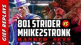 801 Strider's G vs mhike2stronk's Zangief ► Ranked ► 09.20.18