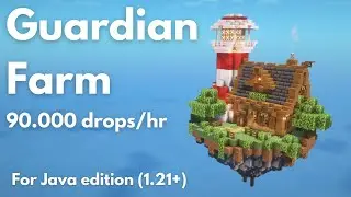 GUARDIAN FARM | Minecraft Tutorial | Java [1.21+]