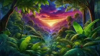 Twilight Jungle Hues - Lofi #67