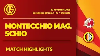 MONTECCHIO MAGGIORE - SCHIO 0-1 | HIGHLIGHTS 12^ GIORNATA ECCELLENZA 2025/26