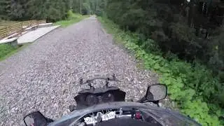 Romania motorcycle road trip | two up | Suzuki V-Strom 650
