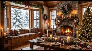 Rustic Christmas Ambiance | 2.5 Hours of Instrumental Christmas Songs