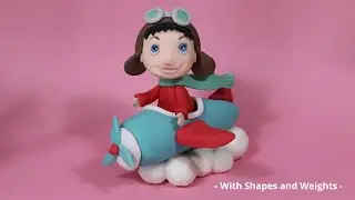 Милый мальчик в самолете Топпер на торт 🛩️🛩️🛩️