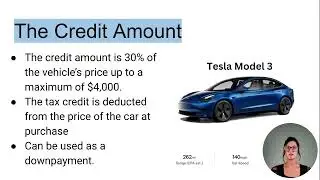 2024 $4k EV Tax Credit