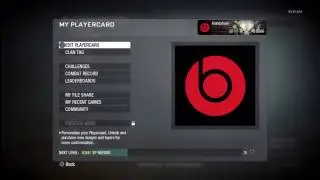 Black Ops 1 Minute Emblems - Dr Dre Beats Logo