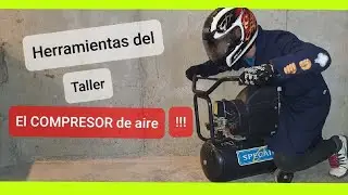 Como dar mantenimiento a un COMPRESOR DE AIRE - Herramientas del taller. 🛠✔