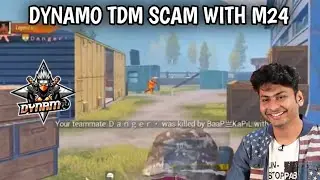 DYNAMO TDM SCAM WITH M24 PUBG MOBILE