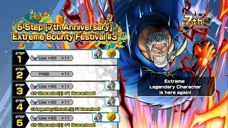 7th Anniversary | Extreme Bounty Festival #3 | One Piece Bounty Rush
