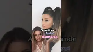 Ariana Grande Hairstyle In 15s 💕 #shorts #cocoandeve #tutorial