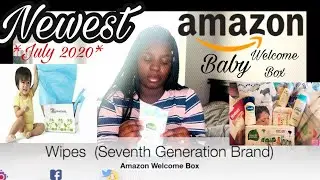 NEW**AMAZON BABY REGISTRY WELCOME BOX  UNBOXING AMAZON BABY BOX!!