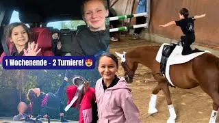 🐎 Volti-Turnier-Wochenende unserer Kids 🥰 | Voltigieren | Turniervlog | Pferdevideo