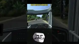 🔥🥵 Pro driver overtaking 👍⛔ in Bussid #bussidmod #busidupdate #bussidbusmod #provsnoob #shorts