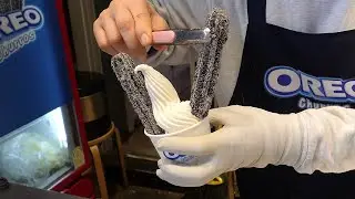 oreo churros icecream / korean street food