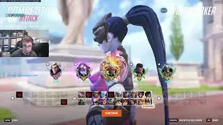 43 Elims! TOP 500 ! Hydron pro widow maker Gameplay Overwatch 2 Season 20