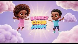Bouncy Cloud Jump! ☁️🎶 | Fun Kids Song | Like & Subscribe for More Adventures!