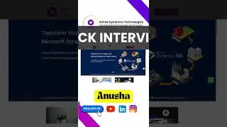 Anusha Mock Interviews Plugins Concepts in CRM #software #jobsarch #course #lowcode #wfh #placement