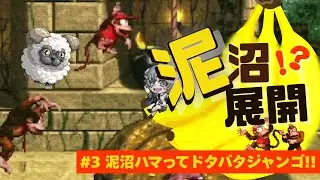 このジャンプ無理ゲーすぎる！?スーパードンキーコング　もりのみさき　残機ボロボロ⁉ドタバタ失敗だらけの攻略チャレンジ！