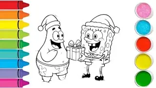 SpongeBob & Patrick Star Drawing, Painting & Coloring For Kids and Toddlers_ Child Art