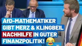 Merz grinst nur, als Dr. Michael Espendiller dem Kanzler die Leviten liest! - AfD-Fraktion