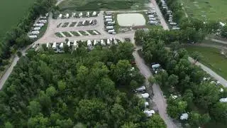 2018 LINWOOD BEACH MARINA SUNSET FLYOVER