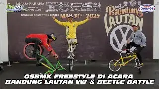 iOSBMX Tampil di Acara Beetle Battle + Bandung Lautan VW #osbmxfreestyle #iosbmx #beetlebattle