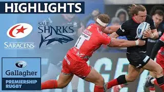 Saracens v Sale - HIGHLIGHTS - Bonus Point in Impressive Win | Gallagher Premiership