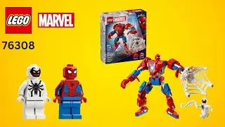 LEGO Marvel 76308 Spider-Man Mech vs. Anti-Venom - Speed Build