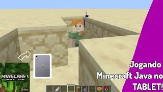 Jogando Minecraft Java Edition no meu tablet | Usando: Mojo Launcher