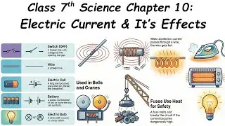 Class 7th Science Chapter 10 Electric Current and its Effects