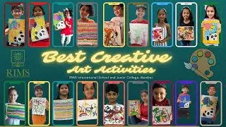Best Creative Art Activities for kids 🎨   | School in Andheri West, Lokhandwala Complex, Mumbai.