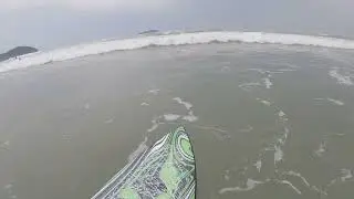 Winter swell in plain summer with inside connections