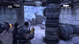Gears of War 2 - Horde (Insane) Courtyard