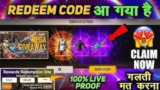FREE FIRE REDEEM CODE TODAY |  4 JUNE REDEEM CODE FREE FIRE | FF REDEEM CODE TODAY 4 JUNE