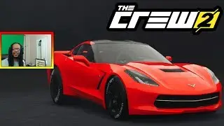 The Crew 2 - FREE ROAM CORVETTE STINGRAY WORLD RECORD CHASING! - Daryus P
