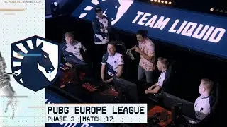 PUBG Europe League - Phase 3 | MATCH 17 MIRAMAR
