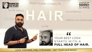 Comeback Confidence: Hair Transformation by Advanced Hair Studio