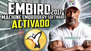 ✅ C&oacute;mo instalar Embird Embroidery 2017 para Windows 10 y 11 | Software de bordado
