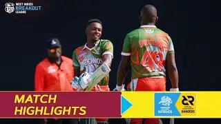 Highlights | Guyana Rainforest Rangers v Windward Islands Infernos | West Indies T20 Breakout League