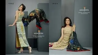 Asim Jofa Luxury Lawn Collection Summer   2017 2018