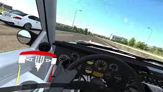 Assetto Corsa VR | 170km Tokyo Highway Traffic Run &ndash; Audi Quattro Group B (Tunnel Pull + Crash)