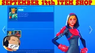 Fortnite Item Shop (September 14th) | *NEW* MOXIE SKIN + CLOBBER AXE PICKAXE!