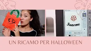 Ricamare a macchina - Tutorial ricamo per Halloween (#DIY)