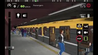 Subway Simulator 3D Orbital Line/Orange Line to Observatory with an 81-540.1
