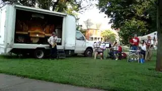 Dave Wasson's 98 key Trudy Concert Band Organ & Friends play Mexican Road Race, comp. Sol Lake