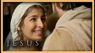 Jos&eacute; vai ao encontro de Maria e a pede em casamento | NOVELA JESUS