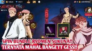SPIN BUNDLE RYOMEN SUKUNA!! TERNYATA MAHAL BANGETT GESS!! | FREE FIRE INDONESIA 