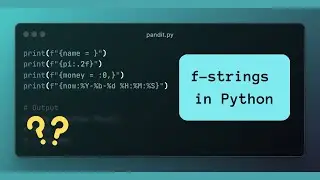 Python f-strings made easy